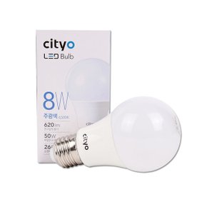 LED전구 램프 벌브 E26 / 씨티 LED 8W