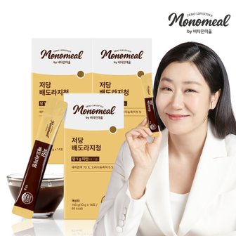 비타민마을 모노밀 알룰로스 저당 배도라지청 스틱 14포 x 3박스 (총42포)