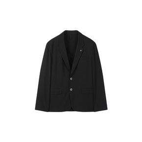 타일러 셋업 블랙 싱글 자켓 C9JAM24411BKX