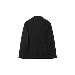 타일러 셋업 블랙 싱글 자켓 C9JAM24411BKX