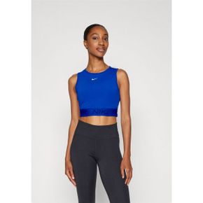 4799644 Nike PRO CROP TANK - Top hyper blue/deep royal