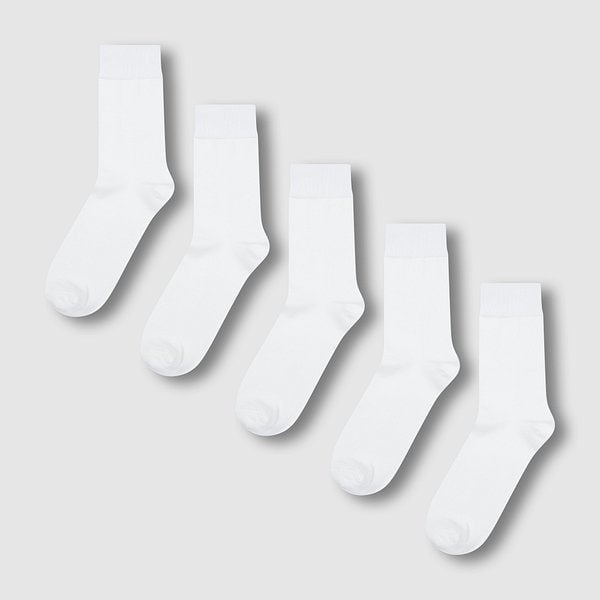 남 코튼 중목 양말 5족 J146903209001