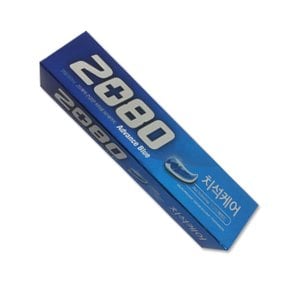 2080 어드밴스 블루 치약 120g 구취제거 치석케어