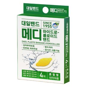 대일밴드 메디 하이드로 밴드 혼합형 4매