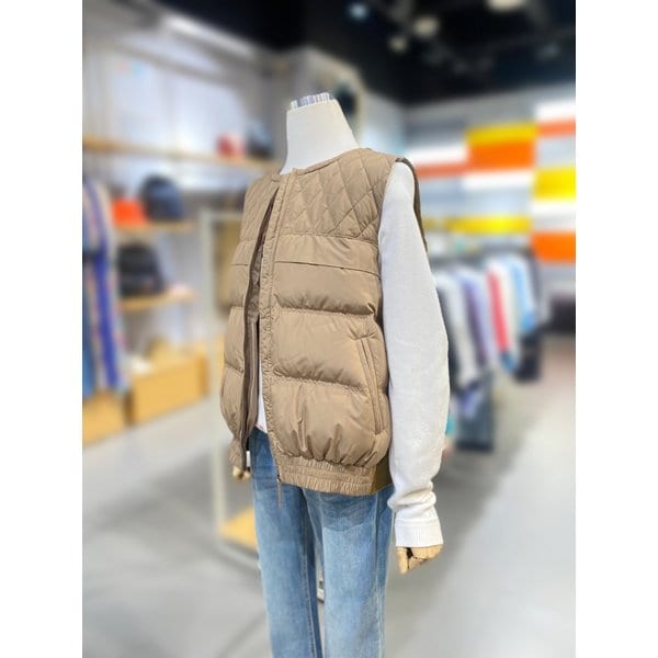 [여주점] 니트 덕다운 조끼패팅 (BAPDG6461)