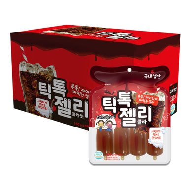 틱톡젤리 콜라 160g x 8개 (1case)