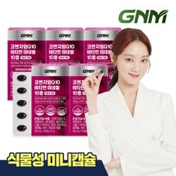 코엔자임Q10 비타민 미네랄 10종 5박스 (5개월분) / 코큐텐 비타민B 비오틴 엽산 아연