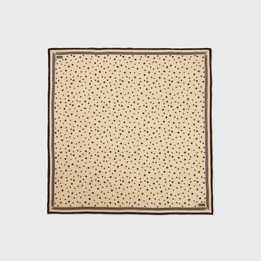 EENK ZUE Silk Scarf - Beige