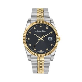 MATHEY-TISSOT(메티티솟) 메티티솟 H710BN 롤리 III 콤비 남성 메탈 시계