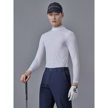 빈폴골프 남성 냉감 스트라이프 베이스레이어 - 화이트(BJ5441NB11)