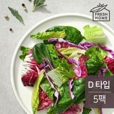 프레쉬홈 이지 샐러드 D타입 90gx5팩 (450g)