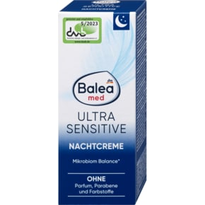 독일 디엠 Balea 발레아 메드 나이트 크림 울트라 센시티브 50ml