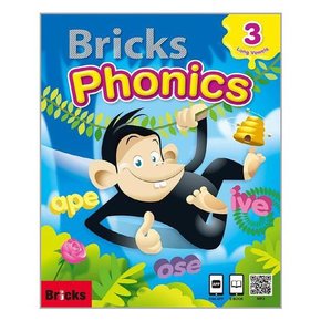 [Bricks]Phonics 3 : Student Book  Paperback + E.CODE + APP