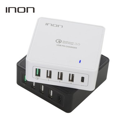 INON 퀵차지3.0 USB PD 고속 멀티충전기 IN-UC510P