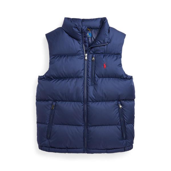 폴로 키즈 남아 8-18세 립스탑 다운 베스트(CWPOOTWYN220047410)