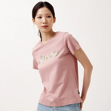 컬럼비아 [여성] 바운더리스 뷰티™ 로고 반팔 티셔츠 AR5795-659