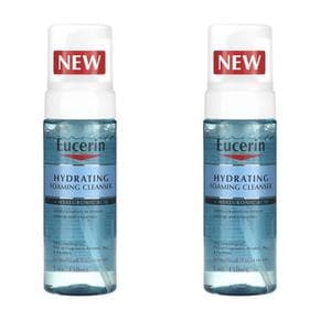 미국직구 Eucerin 유세린 하이드레이팅 히알루론산 포밍 클렌저 150ml 2팩