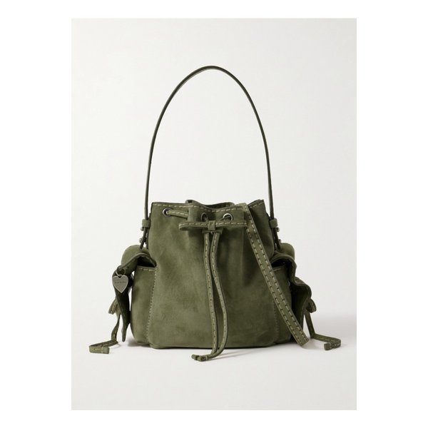 스웨이드 버킷 백 밀리터리 그린 46376663162899039