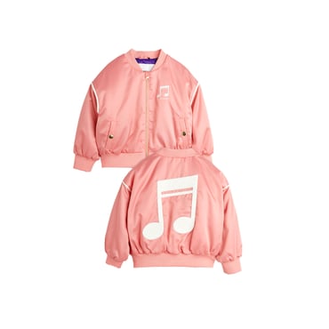 매직에디션 [MINI RODINI] (C)Note chenille satin baseball jacket(2521010328)