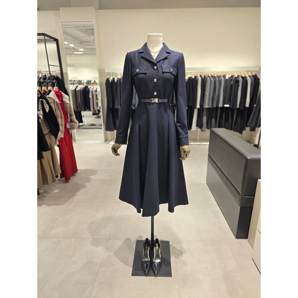 [파주점] 재킷형 A라인 턱 플레어 원피스 JPAA0OP153