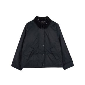 FW25 여성 트랜스포트 왁스 자켓 LWX1410 BK71