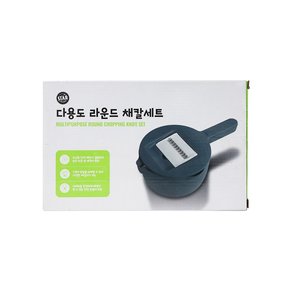 스타 다용도 라운드 채칼세트
