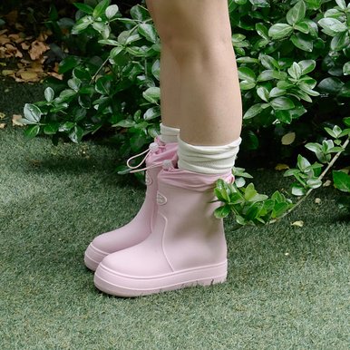 레인부츠 RE-RAIN SHIRRING BOOTS 6 COLOR