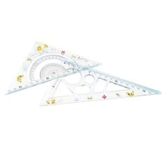 핫트랙스 [송화산업] 삼각자각도기세트 SH-S010 [개/1] 355690