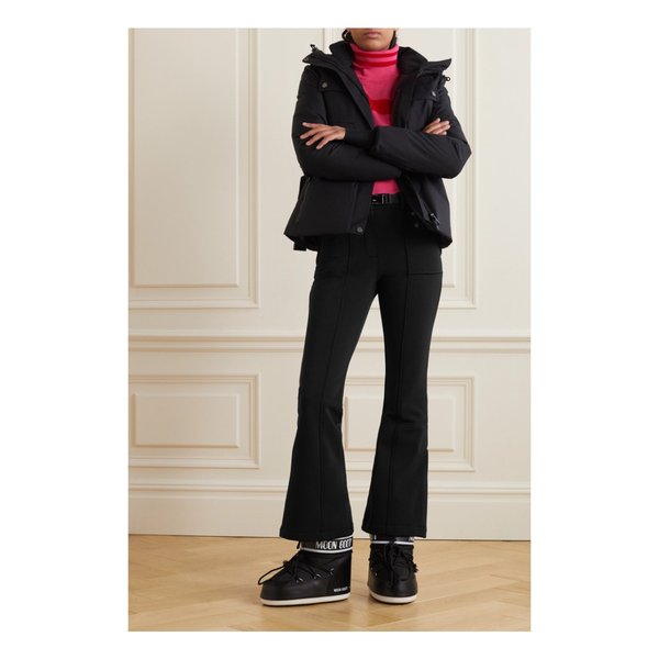 에린스노우 졸라 벨트 부츠컷 스키 팬츠 블랙 43769801098546888