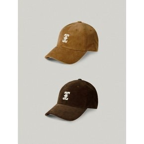 CLASSIC LOGO CORDUROY BALL CAP [2COLOR]