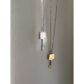 [925silver] Smart key necklace (2color)