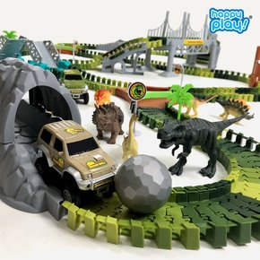 공룡대탐험 다이노트랙 캐리어 자동차 미니카 레일 장난감
