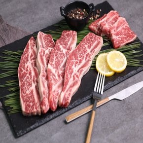 프리미엄 미국산 초이스 등급 꽃갈비 LA갈비 2kg 구이용 캠핑용 바베큐용 LA2