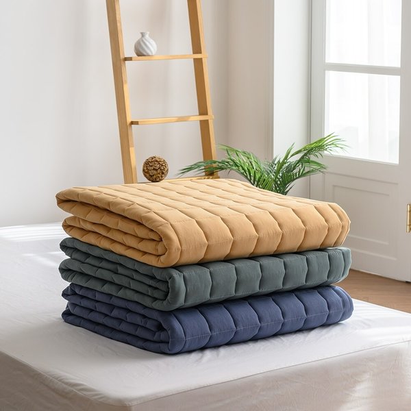 마인 포키 마이크로 워싱 논슬립 고정밴드 침대패드 S 3컬러