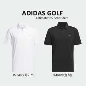 Ultimate365 Solid Shirt 얼티밋 솔리드 남성 골프 폴로 셔츠 IM8409(블랙)
