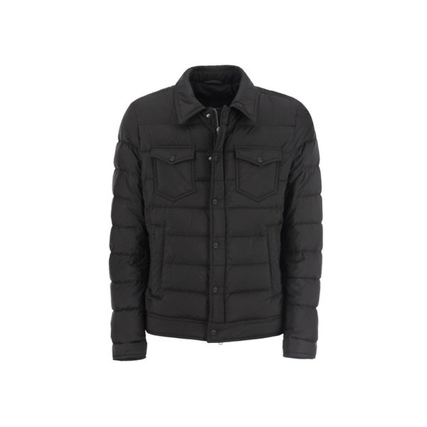 25FW 라 데님 LA DENIM 패딩 자켓 블랙 PI011ULE 12456Z 9300