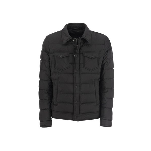25FW 라 데님 LA DENIM 패딩 자켓 블랙 PI011ULE 12456Z 9300