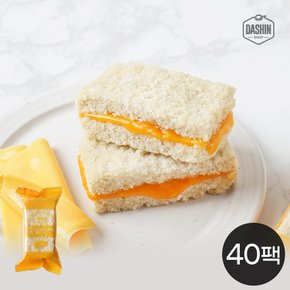 식사대용 건강떡 곤약상회 곤약현미떡 설기 치즈 40팩