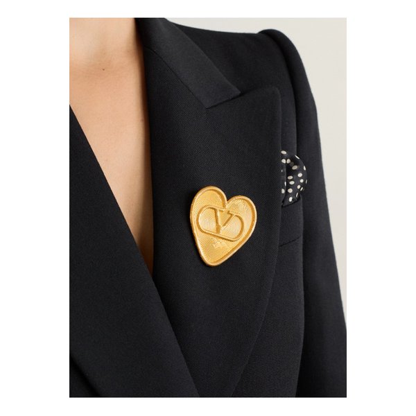 스몰 골드톤 브로치 1647597358530656