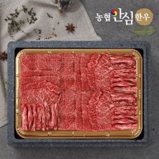 1등급 한우 특수모듬채반선물세트 1kg(특수부위200g x 5팩)