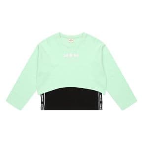 여아 레터링 포인트 레이어드 세트 티셔츠 23O0757 GN_P388692167