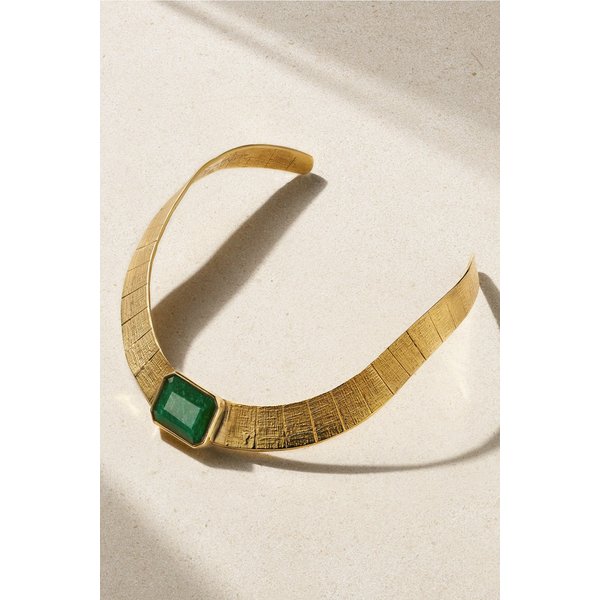 주주베라 아테나 골드톤 제이드 목걸이 46376663163020359