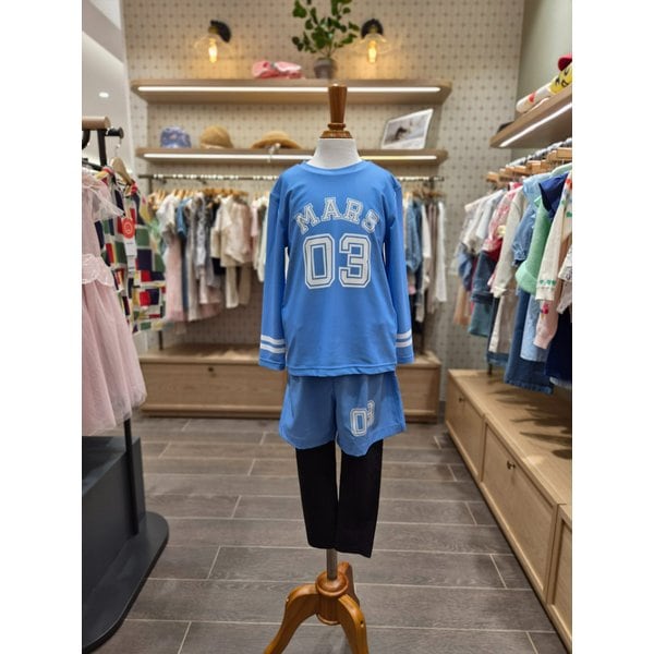 [파주점] (BL)마스-래쉬가드스윔팬츠세트7531G62002