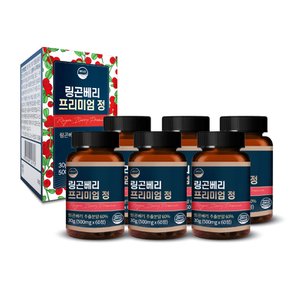 링곤베리 퓨레 프리미엄 정 500mgx60정 6개 12개월분