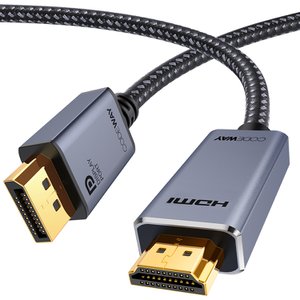 코드웨이 DP to HDMI 케이블 2m