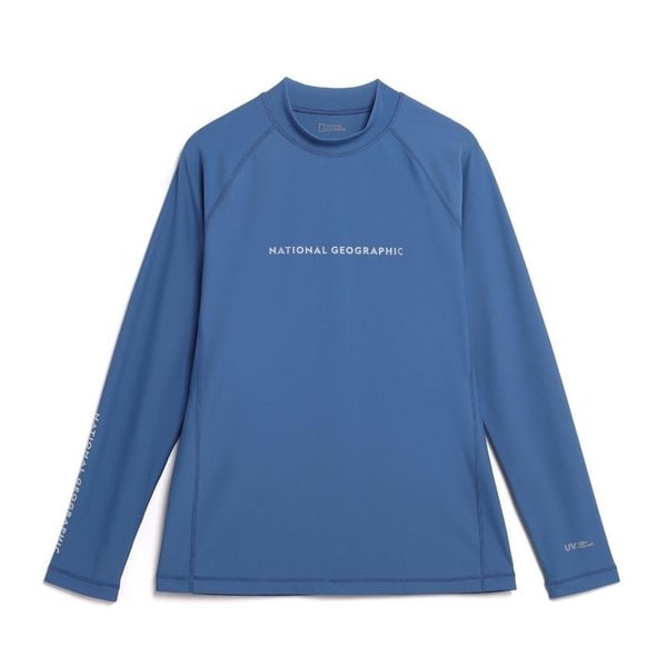 [여주점] N242MRG410 남성 래글런 소매 긴팔 래쉬가드 블루