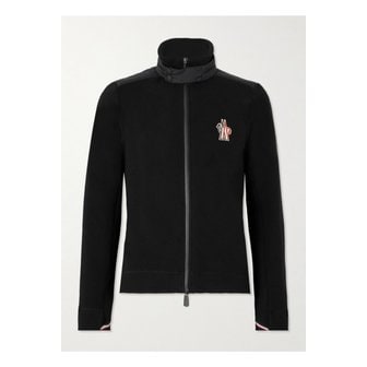 몽클레르 몽클레어 셸 트리밍 플리스 스키 재킷 블랙 1647597323538875