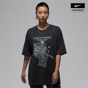 나이키 우먼스 조던 오버사이즈 그래픽 티셔츠 NIKE FV7120-045