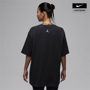 우먼스 조던 오버사이즈 그래픽 티셔츠 NIKE FV7120-045