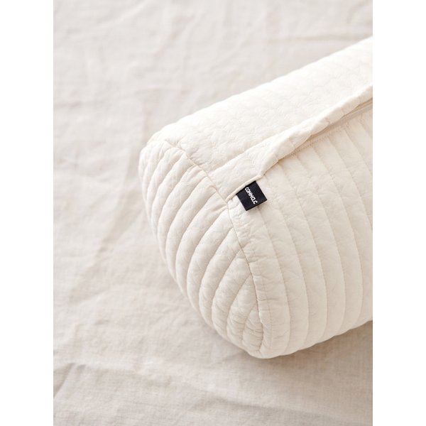 코튼 100수누빔 미니 원기둥쿠션